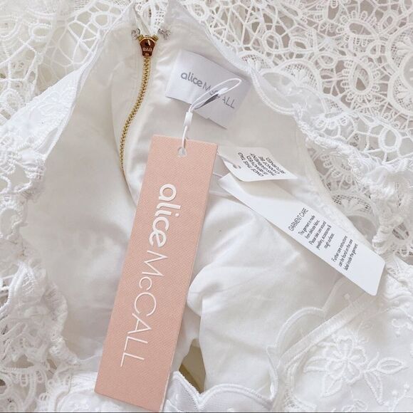 Alice McCall Diamond Veins Mini Dress AU4 - Picture 11 of 13